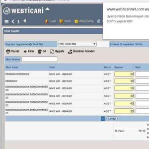 Webticari Yazılım